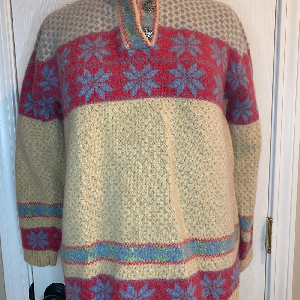 Doncaster Multicolor Wool Cardigan